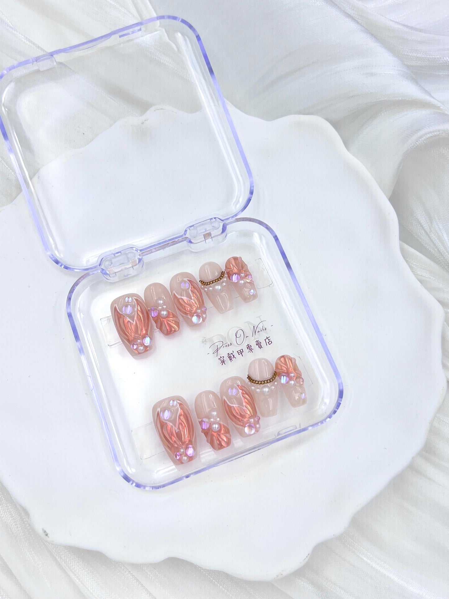 美人魚穿戴甲-手工穿戴甲